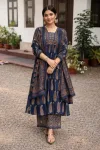 Dhruvi 529 Viscose Printed Kurti With Bottom Dupatta 