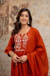 Naisha K 147 Cambric Cotton Bandhani Print Readymade Suit Wholesale Price In Surat
