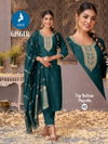 Ginger By Kaya Roman Silk Online Kurti With Bottom Dupatta Wholesale