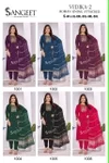 Vedika Vol 2 By Sangeet Roman Silk Kurti With Bottom Dupatta
