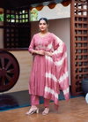 Bharkha Vol  1 By Mystic 9 Cotton Dobby Naira Cut Kurti With Bottom Dupatta Wholesale Online