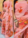 Gc Gaurvi lace Work Georgette Printed Ready To Wear Saree Wholesale Shop In Surat