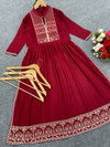 1073 Rayon Foil Print Bulk Kurti Orders in India
