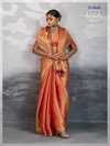 Izaah By Sethnic Burberry Chiffon Gold Shine Online Designer Saree Wholesale
