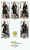 All Black Vol 35 By Jt Rayon Sequence Embroidery Dress Material Orders In India