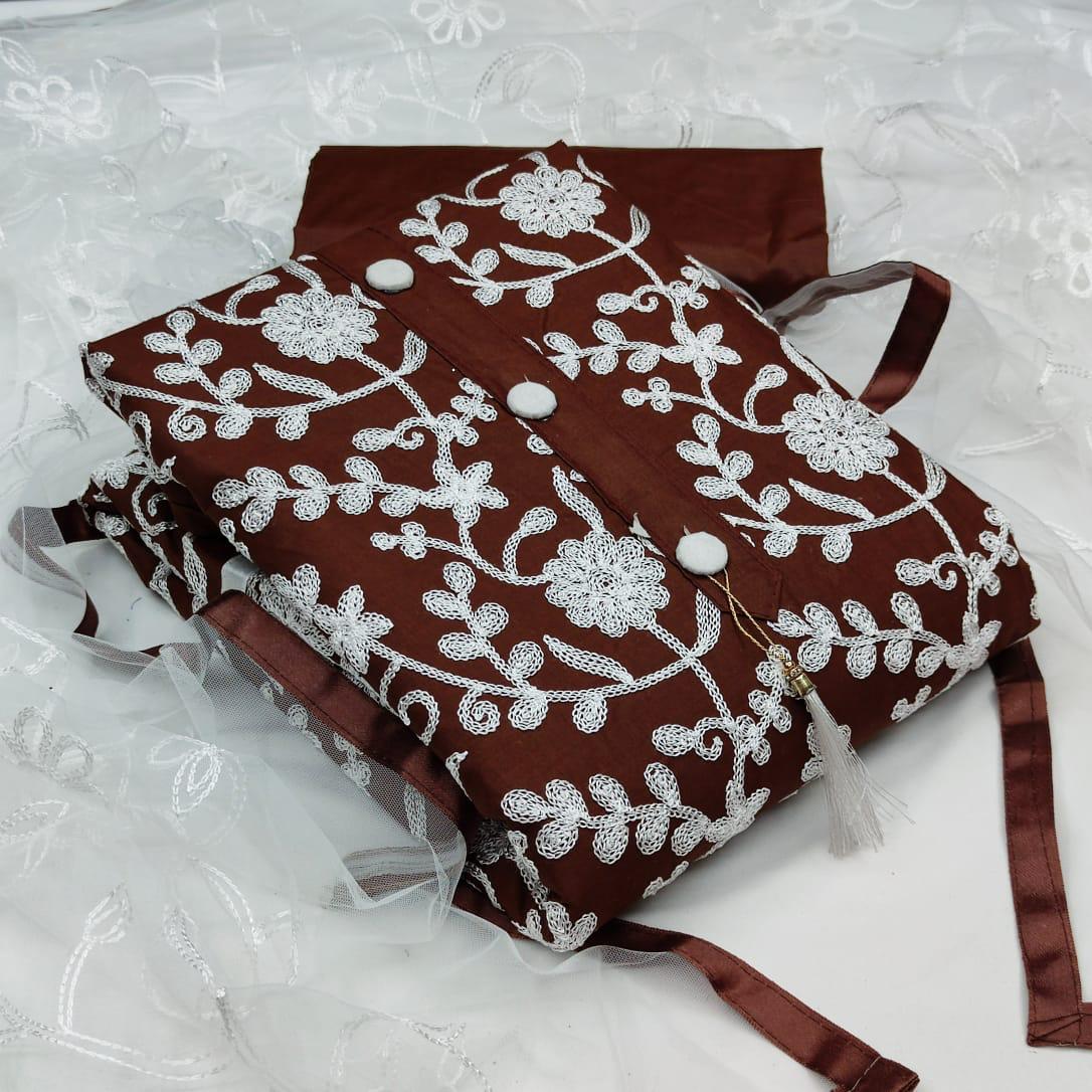 Designer Cotton 221 Latest Designer fancy Casual Wear Pure Cotton Dress Material Collection
