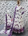 NOC 501 Georgette Printed Gown For Daughter Catalog
