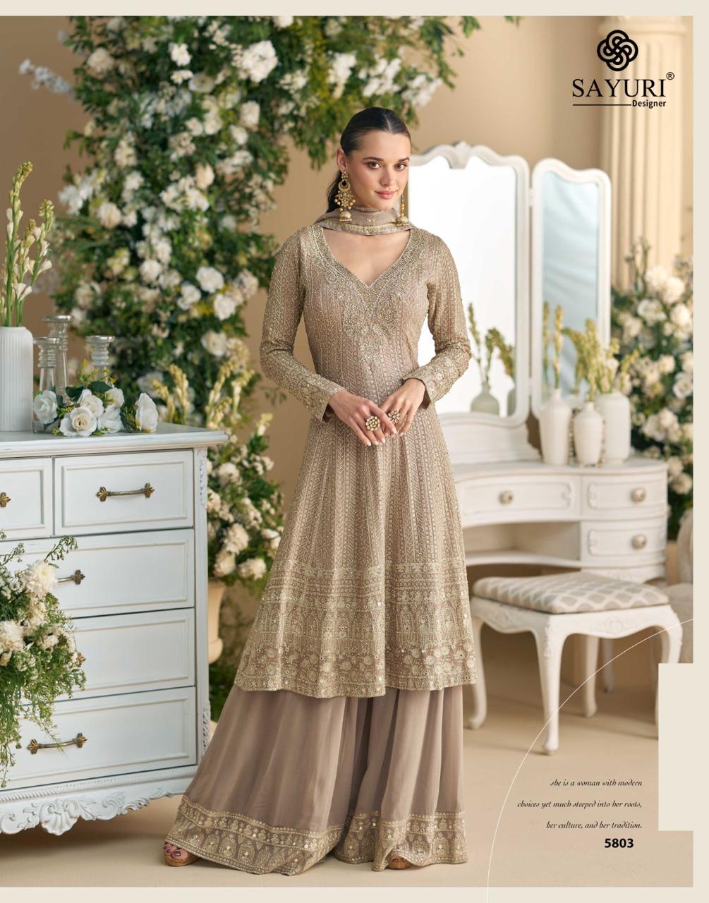 Virasat By Sayuri Real Georgette Readymade Suits Wholesale Shop In Surat
