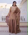 KF 3111 Kalaai Vichitra Silk Embroidery Sharara Suits

