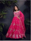 Mrunal BY Sayuri Chinon With Sequence Embroidery Stich & Hand Work Gown With Dupatta Wholesale Suppliers In Mumbai