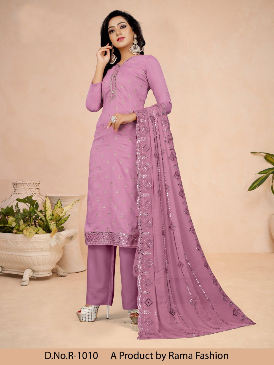 Rama 1010 Series Masleen Ethnic Wear Designer Salwar Kameez Collection
