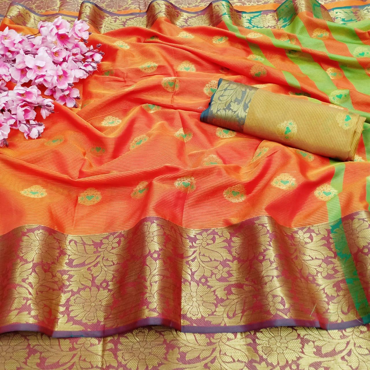 Redolence Nirali Latest Designer Lichi Silk Festive Wear Saree Collection