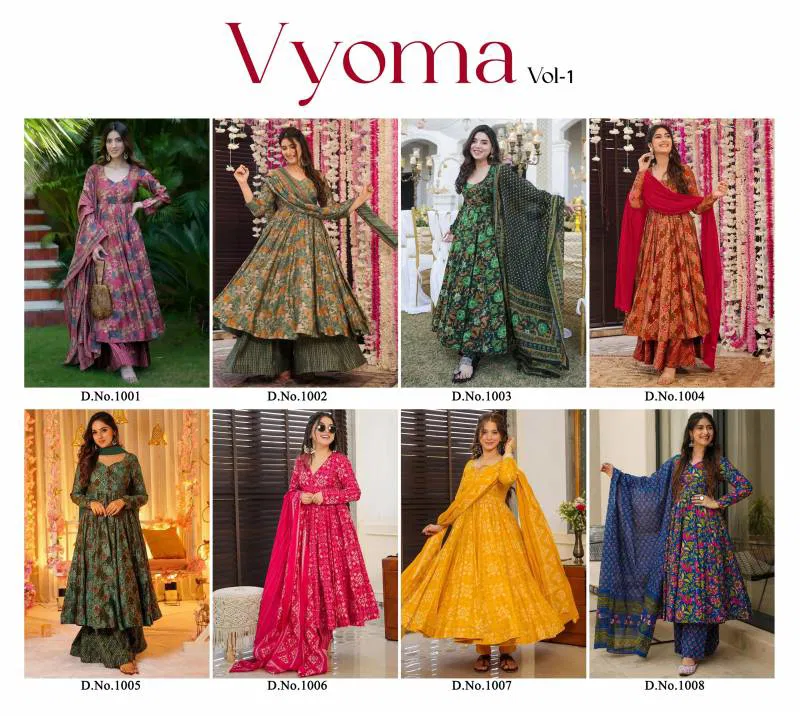 Vyoma Vol 1 Masleen Digital Printed Kurti Bottom With Dupatta Wholesalers In Delhi