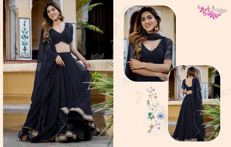 Zeel Vol 22 Georgette Designer Lehenga Choli Exporters In India