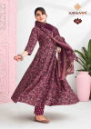 Rashi Vol 3 By Suryajyoti Cotton Printed Anarkali Kurti With Bottom Dupatta Online Wholesale