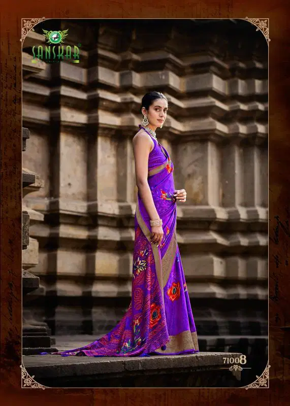 Bunai Ki Kahani By Sanskar Dola Online Casual Wear Saree Wholesale 