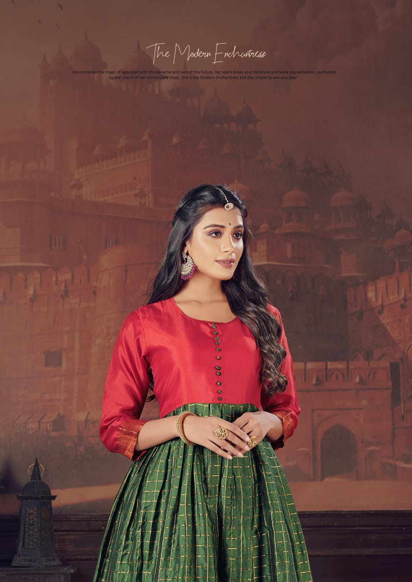 Banwery Pearl Festive Wear Designer Long Gown Style Collection
