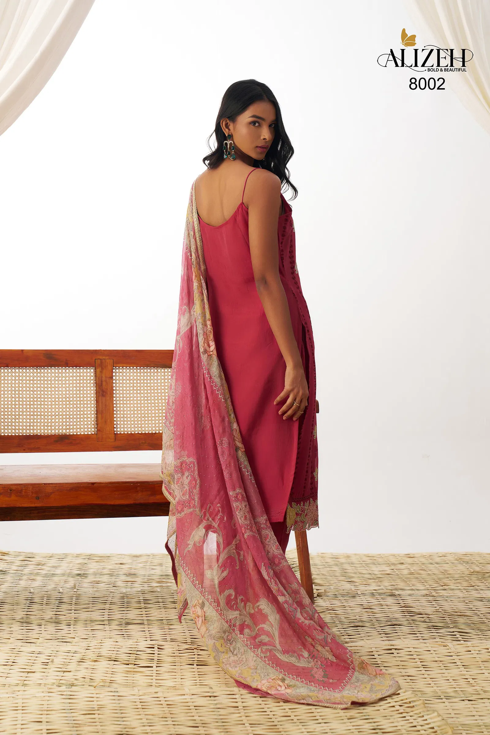 Swara By Alizeh Organza Designer Kurti With Bottom Dupatta Suppliers In India