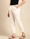 Naisha K 375 Cotton Pants With Half Elastic And Half Belt Wholesale Suppliers In Mumbai
