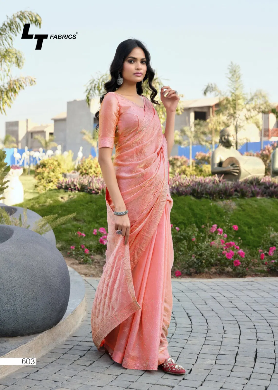 Primark Vol 6 By LT Nc Malai Silk Party Wear Sarees Suppliers In India