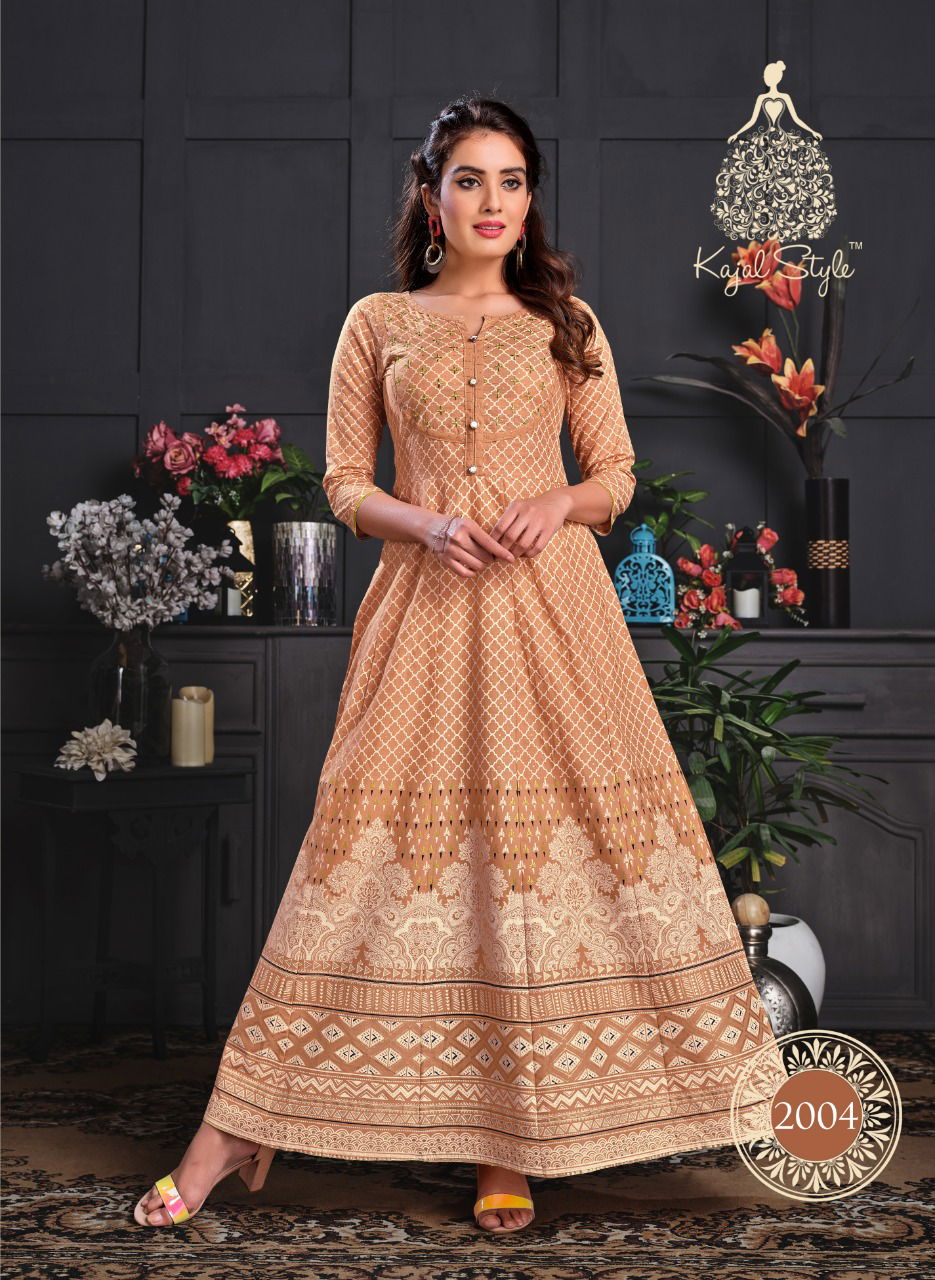 Fashion Paradise 2 Latest Fancy Ethnic Wear Fancy Embroidery Kurti With Bottom Collection
