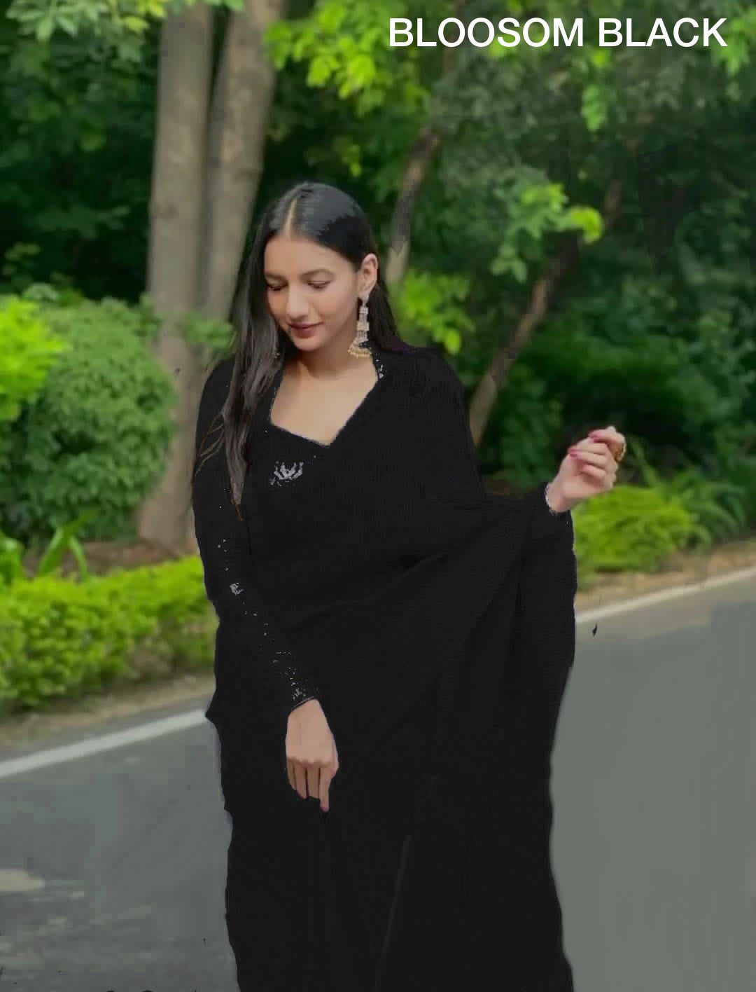 Bt 1082 Crush New Party Wear Georgette Stylish Saree Collection