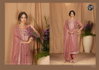 Enoch By Four Dots Rose Gold Silk Jharkan Dress Material Wholesale Distributors In India