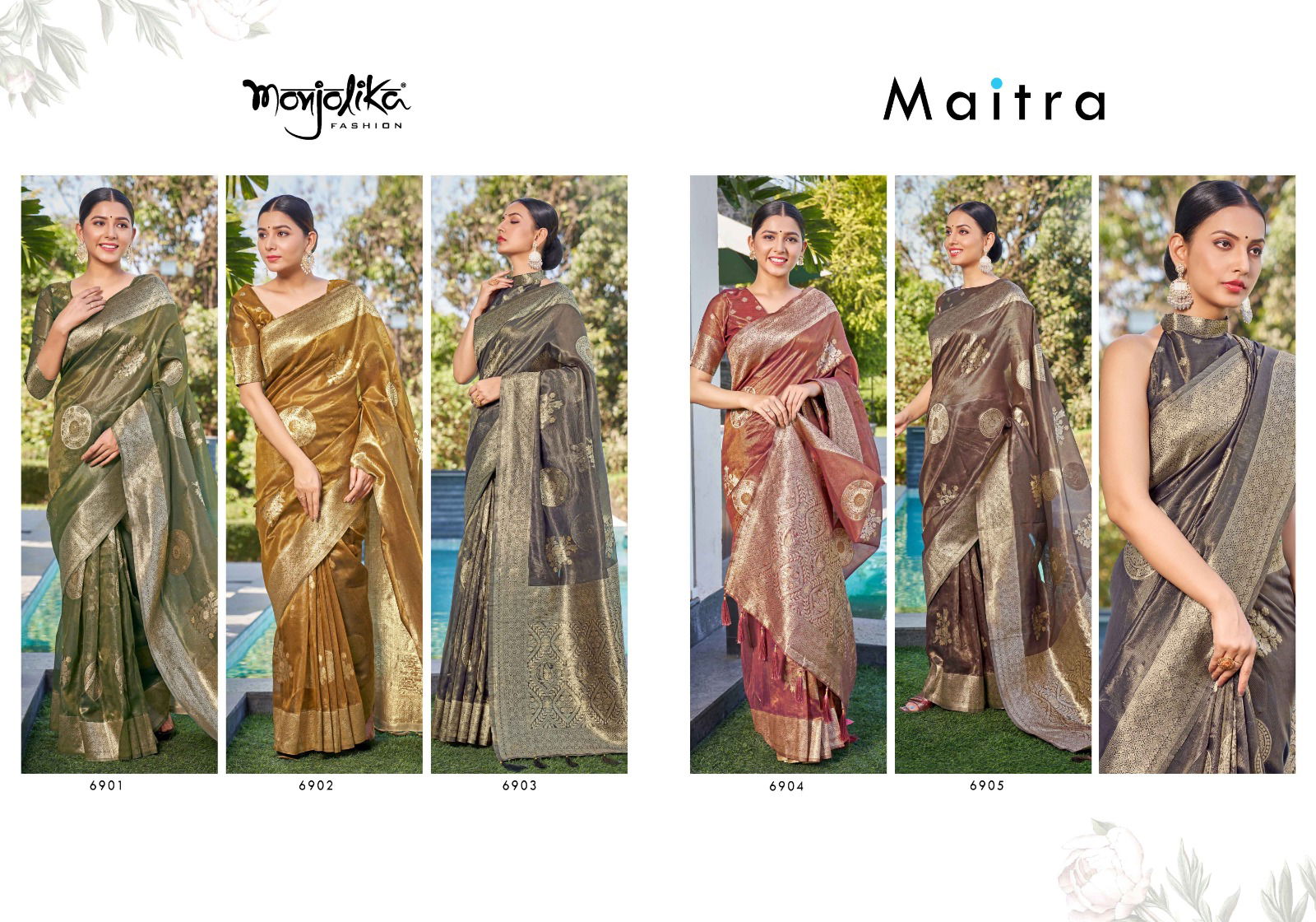 Manasvi Silk By Monjolika Wedding Wear Bulk Sarees Orders In India