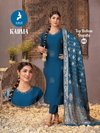 Karma By Kaya Roman Silk Straight Cut Kurti With Bottom Dupatta Orders In India
