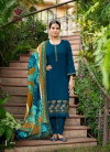 Bella By Woodee Rayon Thread Work Kurti With Bottom Dupatta Wholesale Online
