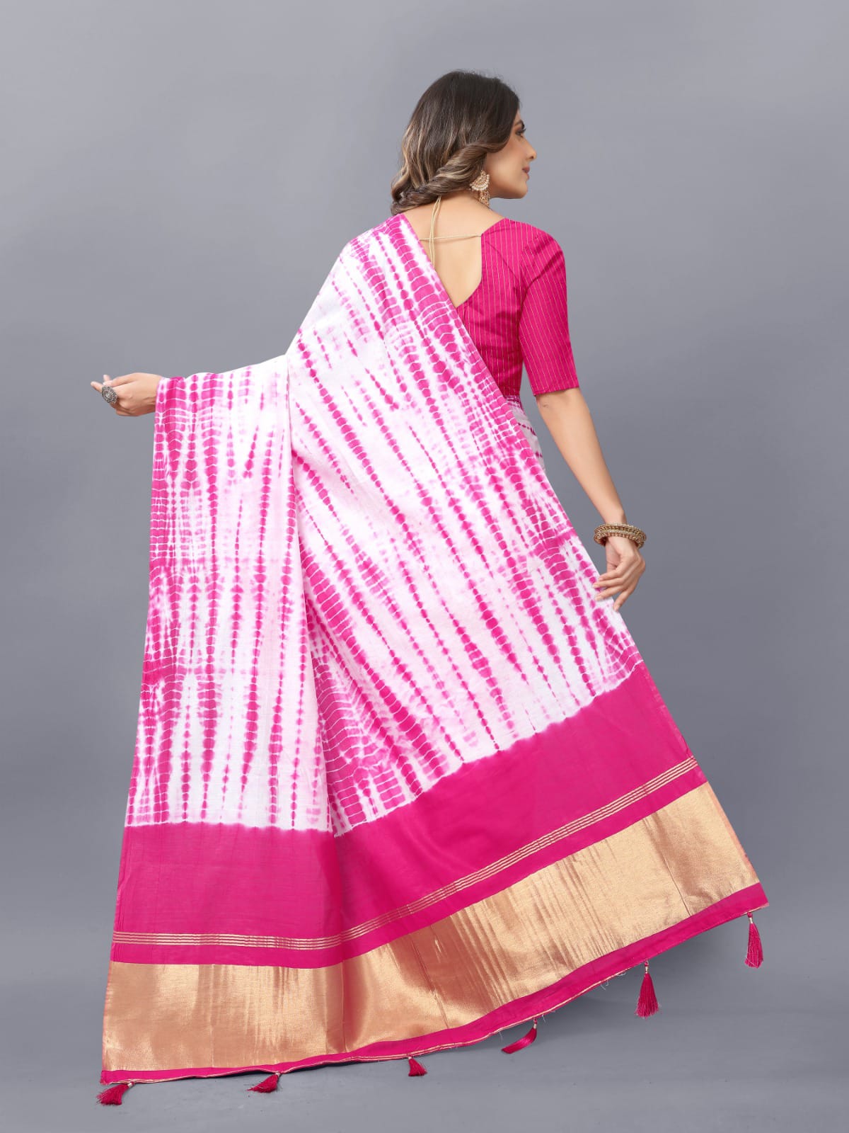 Radha Raman Shiboori Bandhani Printed Sarees Catalog