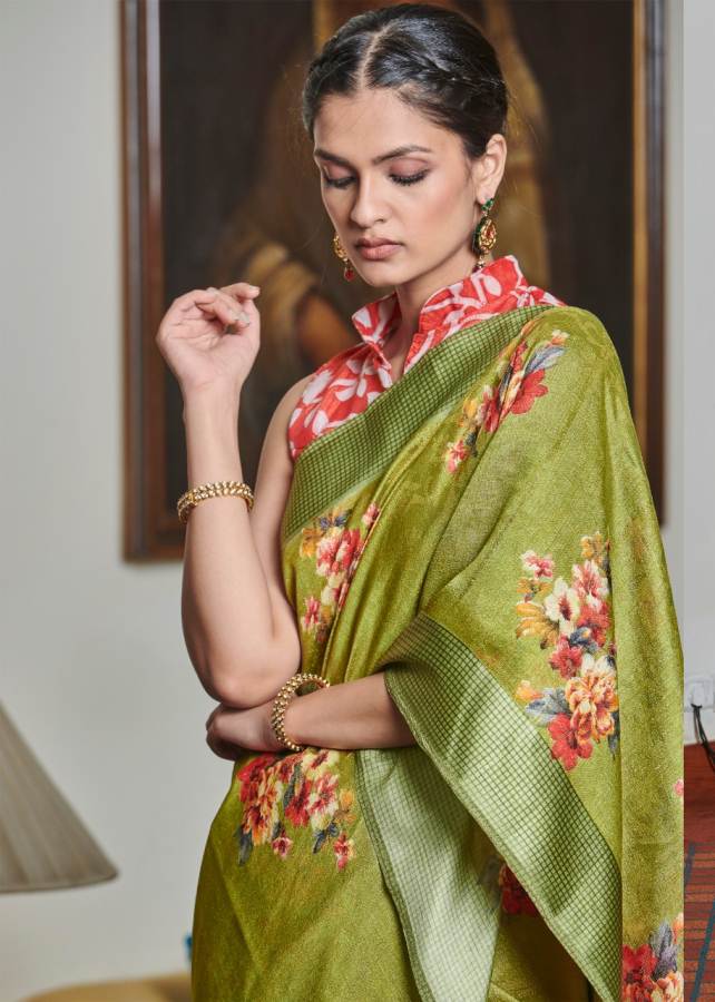 Shangrila Sophia Brasso Exclusive Designer Collection Of Brasso Saree