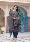 Naisha K 85 Cotton Printed Kurti Bottom With Dupatta Wholesale Online