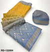 Rajyog Rainbow Digital Soft Tusser And Printed With Zari Border Saree Wholesale Distributors In India