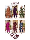 Rosy Vol 3 By Ossm Cotton Printed A Line Kurti With Bottom Wholesalers In Surat