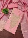 Navya Suit 177 Jacquard Silk Embroidery Worked Fancy Dress Material Wholesale Market In Surat