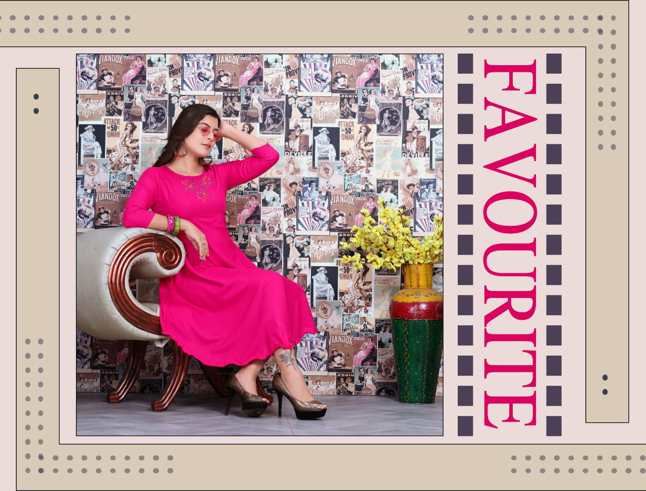Trendy Favourite Latest Fancy Designer Festive Wear Heavy Rayon Designer Kurtis Collection

