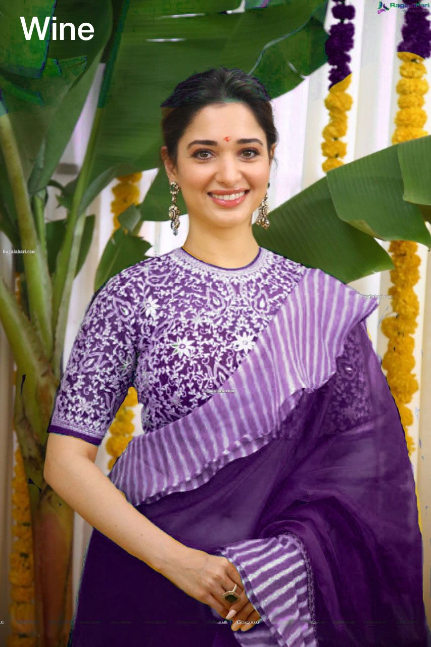 Tamanna 1 New Fancy Designer Party Wear Organza Saree Collection