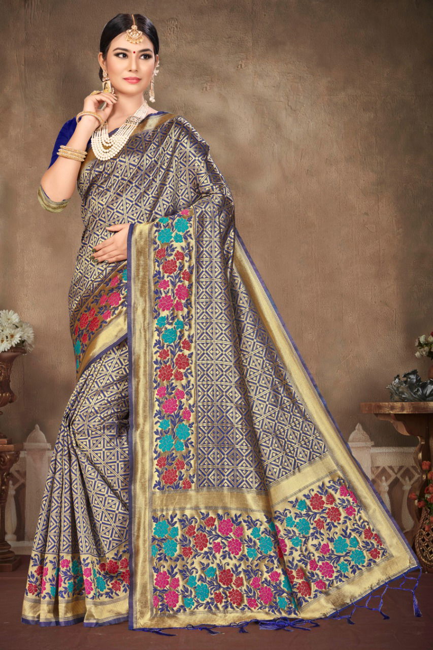 Rashika Level 1 Pure Silk Saree Collection 