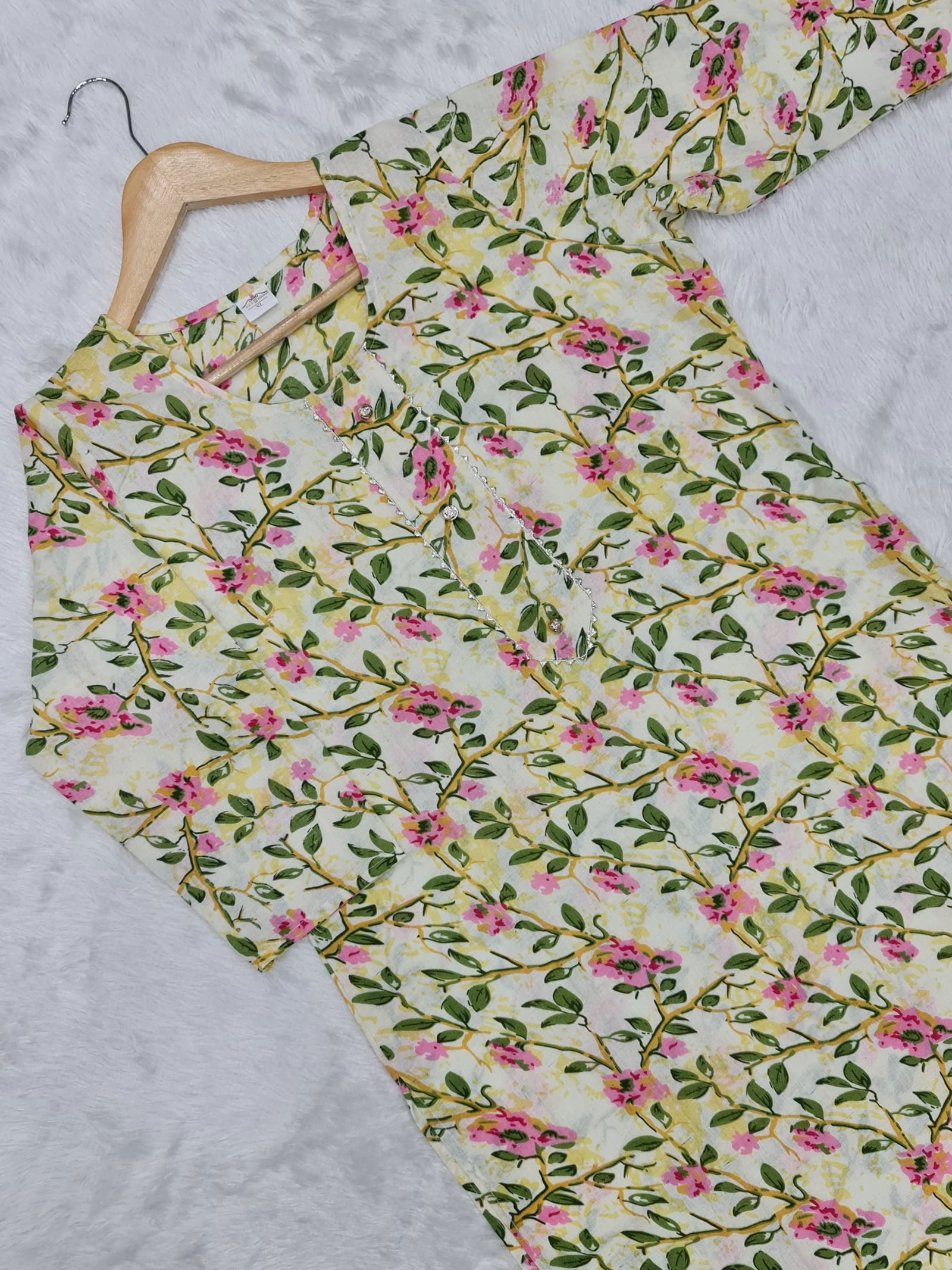 Mann Printed Daily Wear Cotton Kurtis Catalog