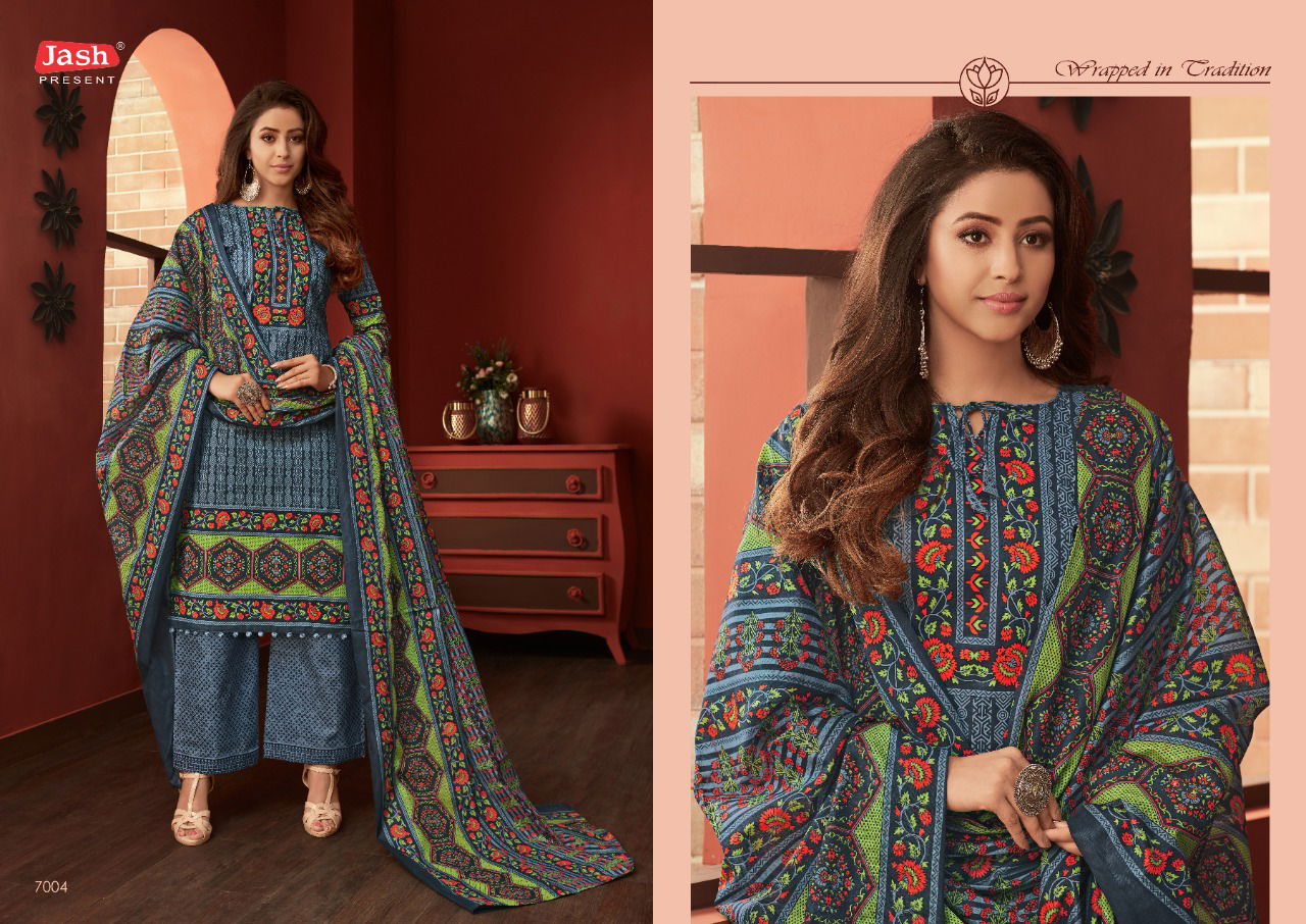 Jash eliza 5 Printed Casual Regular Wear Pure Cotton Collection
