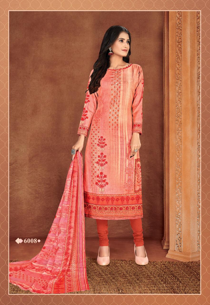 Gori Pakiza Vol 6 Latest Heavy Cotton Printed Casual Wear Dress Material Collection 