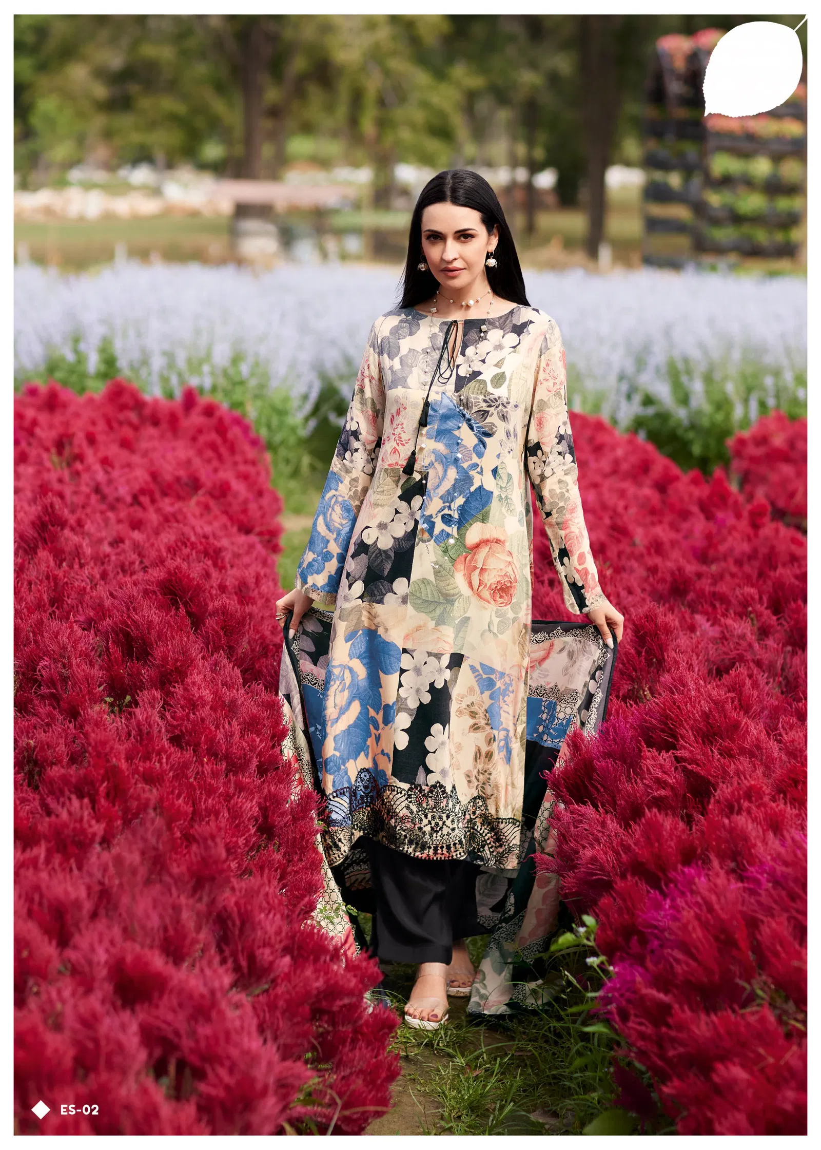 Endless Summer 2 By Varsha Muslin Designer Salwar Suits Suppliers In India