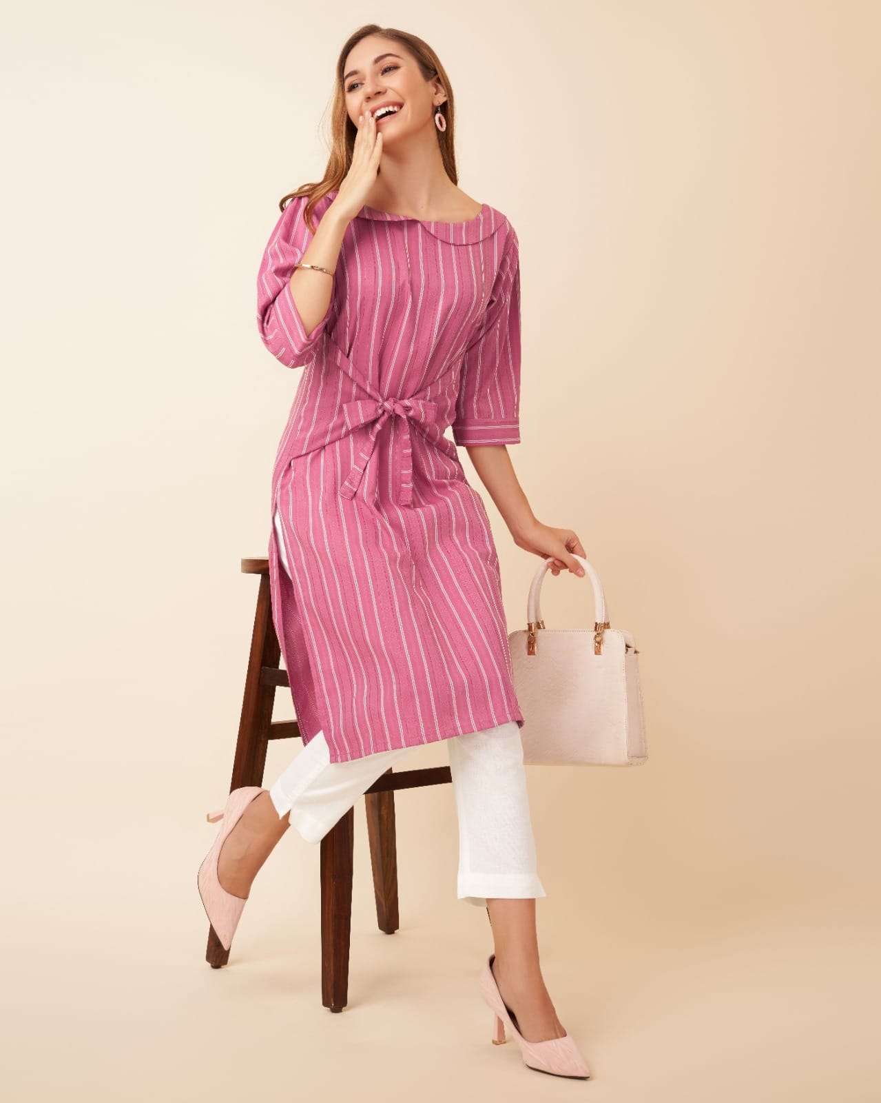 Rudra Creation Cotton Best kurti wholesale shop in Surat