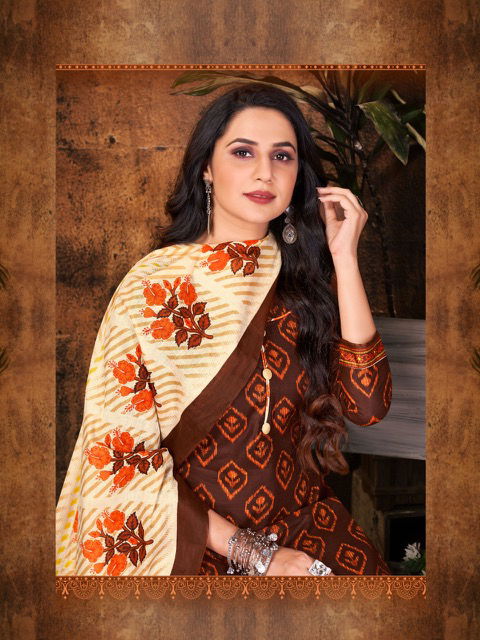 Mitto Patiyala 1 Casual Regular Wear Cotton Printed Ready Made Collection
