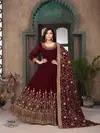 Aanaya Vol 125 Faux Georgette Gown Bottom With Dupatta Catalog