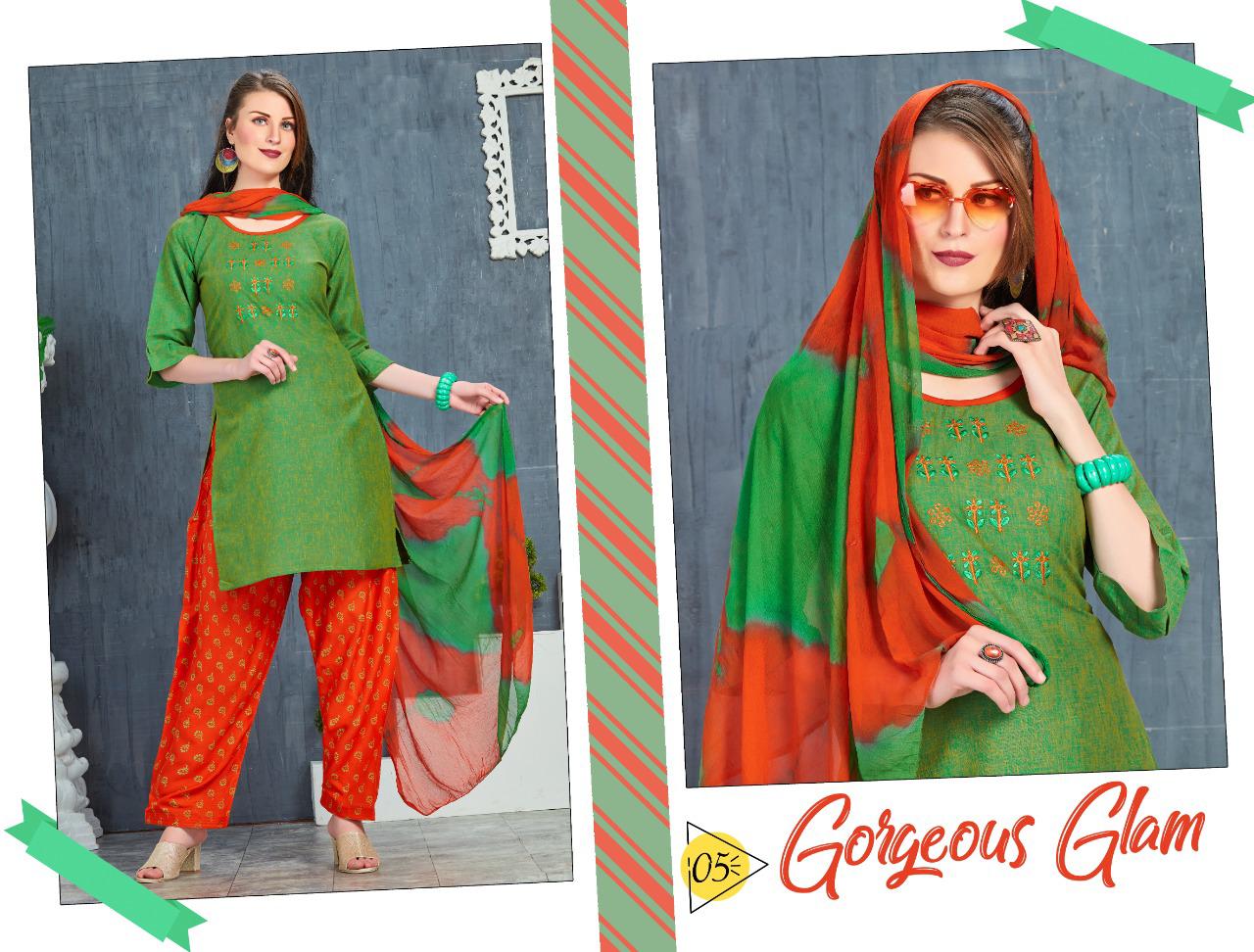 Trendy Florence New Collection Daily Wear Readymade Cotton Rayon Salwar Kameez Collection