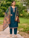 Pihu By Ossm Roman Silk Kurti With Bottom Dupatta Wholesale Market In Surat
