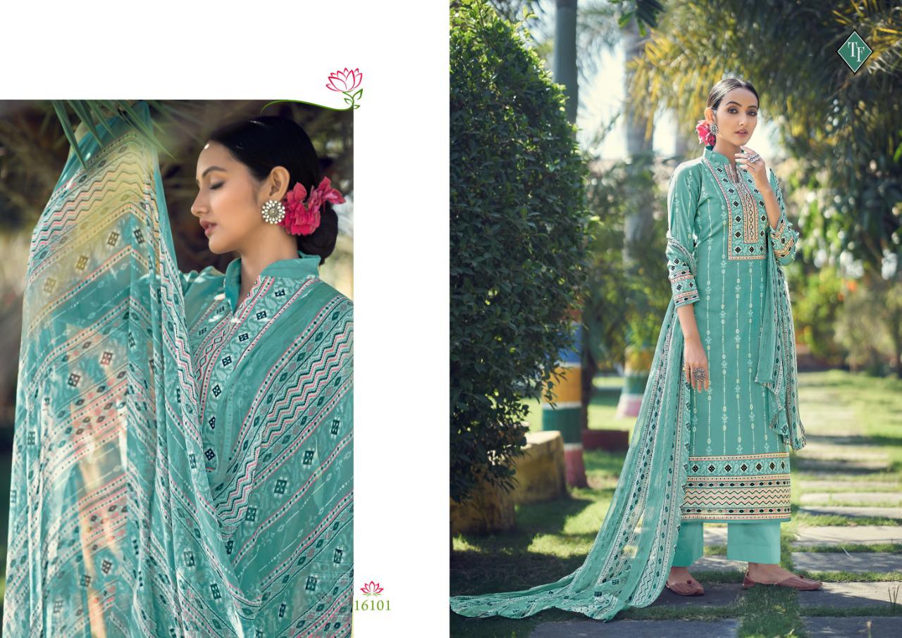 TANISHK AARNA Latest Fancy Casual Wear Pure lawn cambric Digital Designer Print Salwar Suit Collection