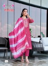 Payal Vol 1 by Mystic 9 Vertican Shimmer Kurti With Bottom Dupatta Exporters In India